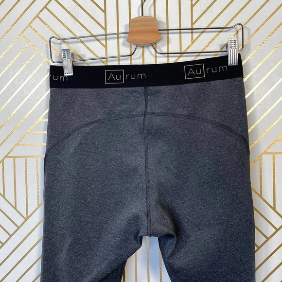 AuRum Mindfulness Mid-Rise Leggings in‎ Gray - Picture 8 of 10